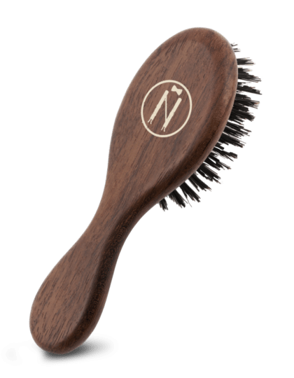 Brosse à barbe en poils de sanglier