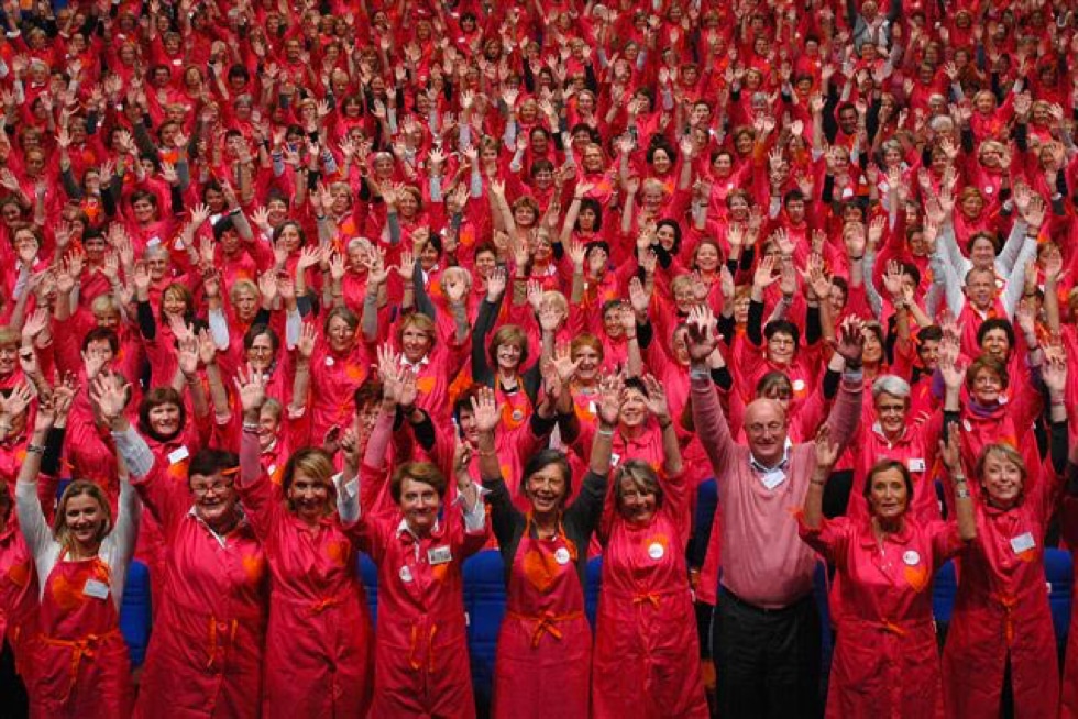 L'équipe des Blouses Roses