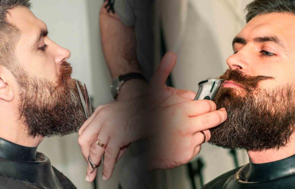 Tailler sa barbe à la tondeuse ou aux ciseaux ?