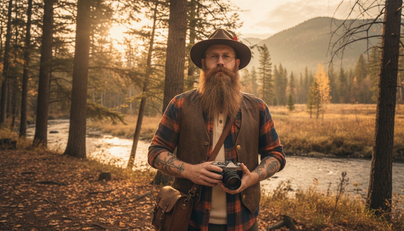 style homme barbe longue
