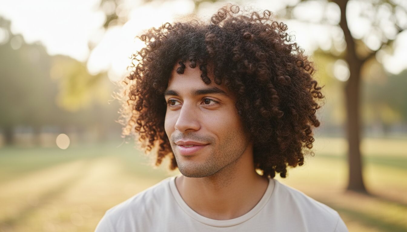 Comment avoir les cheveux bouclés Homme sans produit