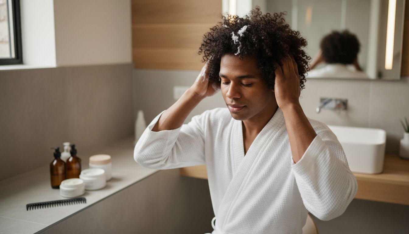 comment prendre soin des cheveux crépus et frisés homme​