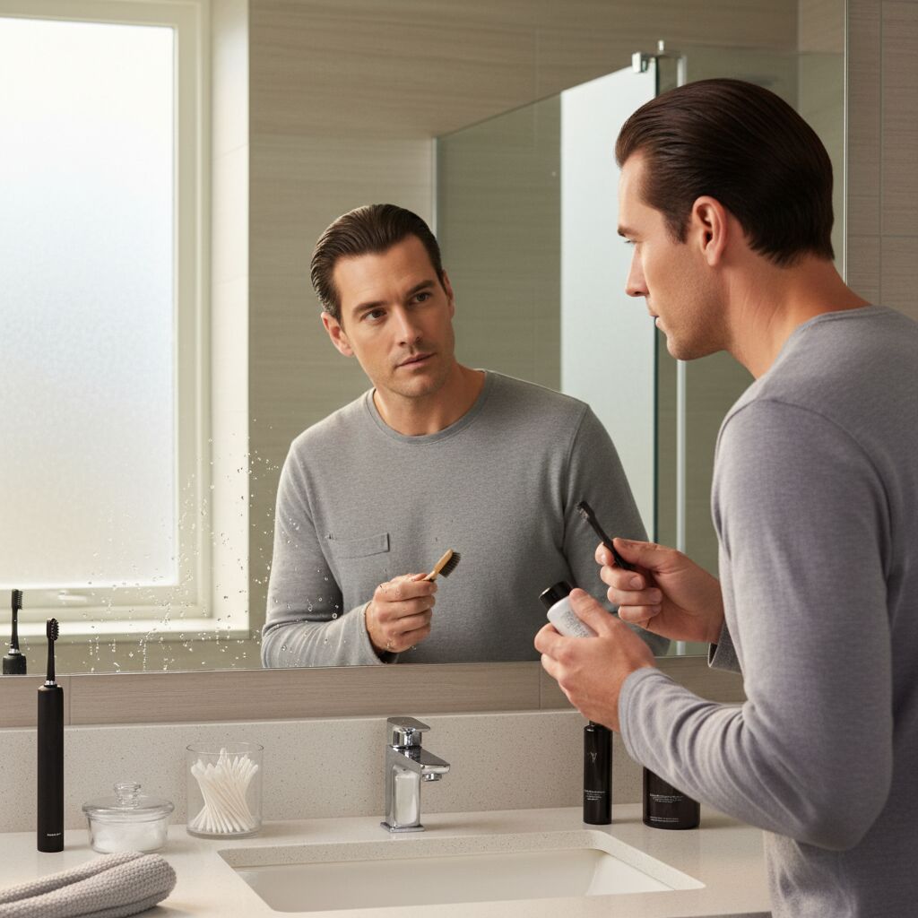 lissage cheveux homme naturellement