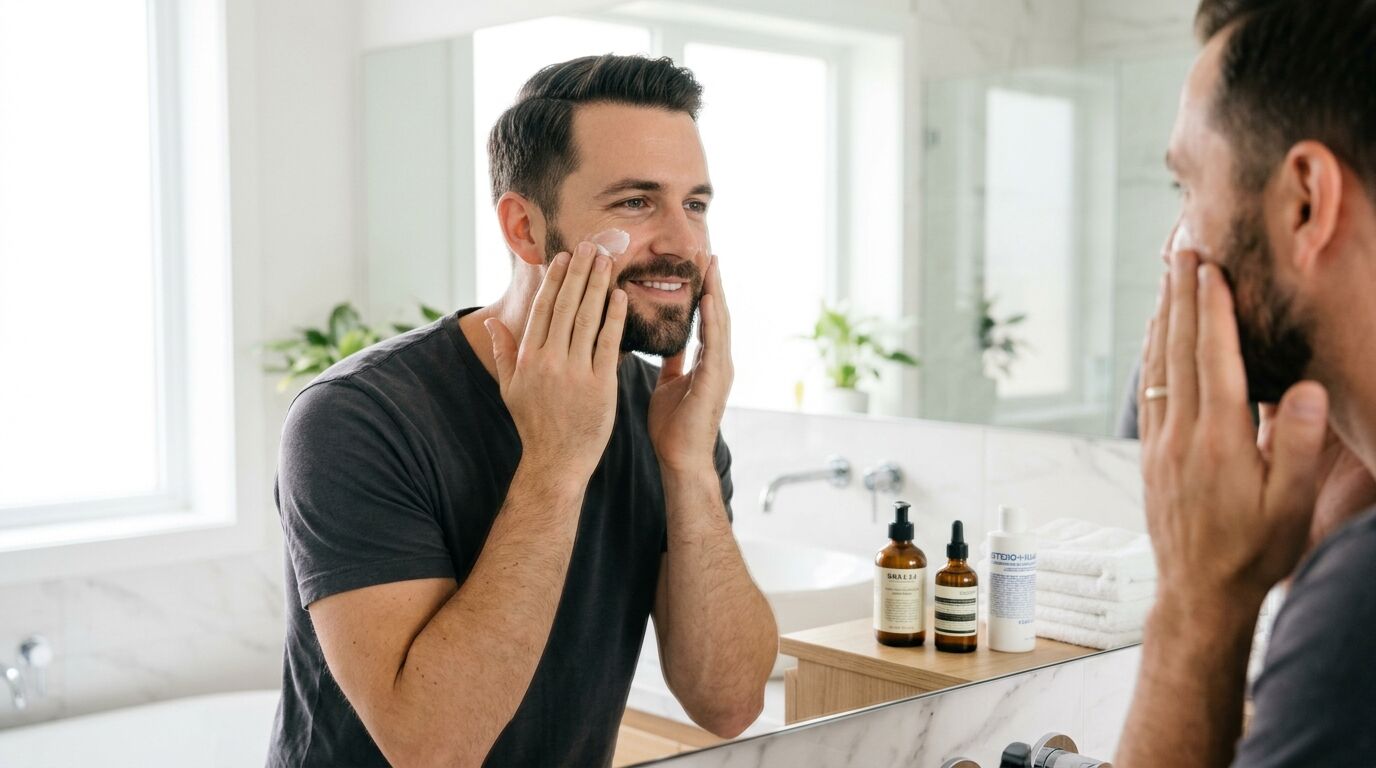 comment un homme doit prendre soin de son visage