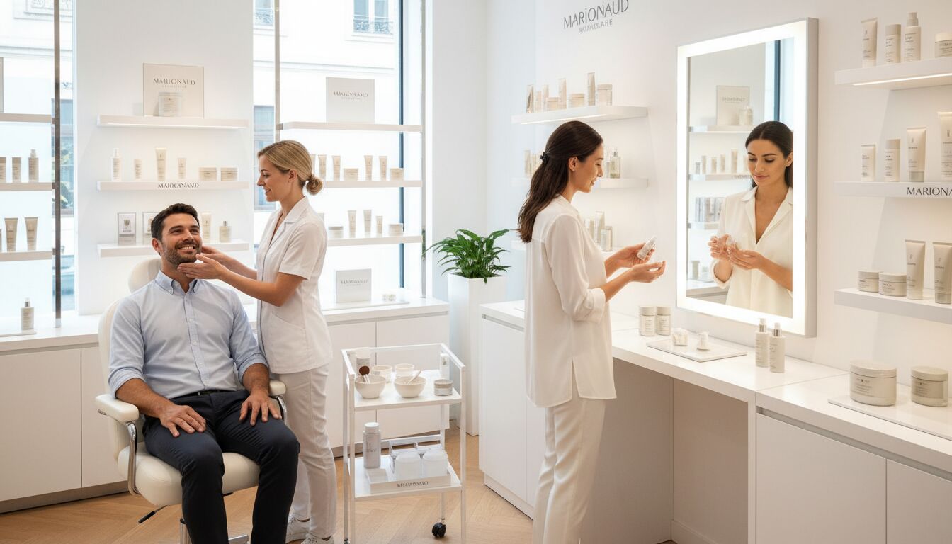 Est-ce que les soins Marionnaud sont aussi pour les hommes