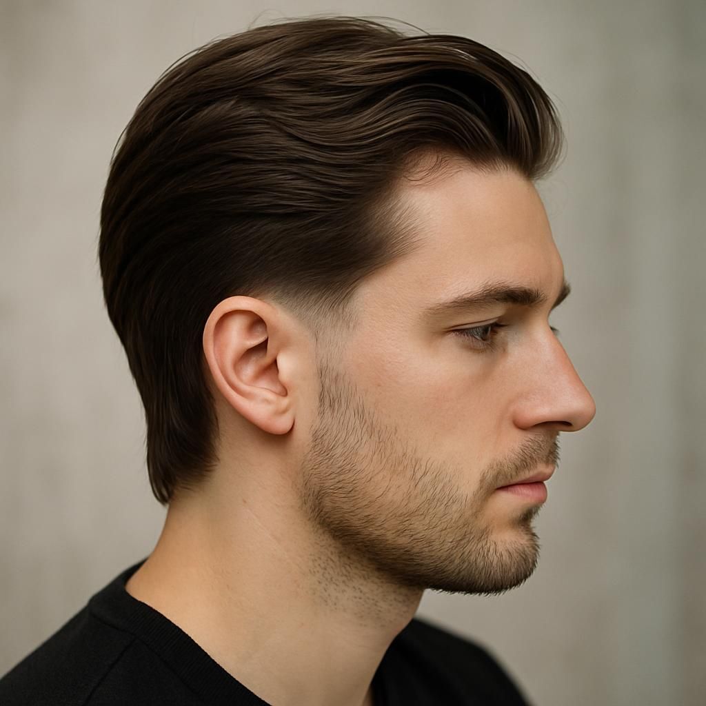 coupe homme dégradé progressif