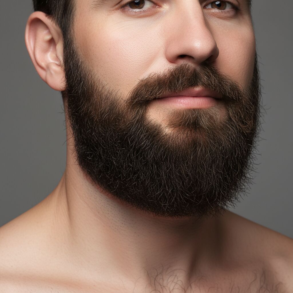 tailler barbe sous le menton